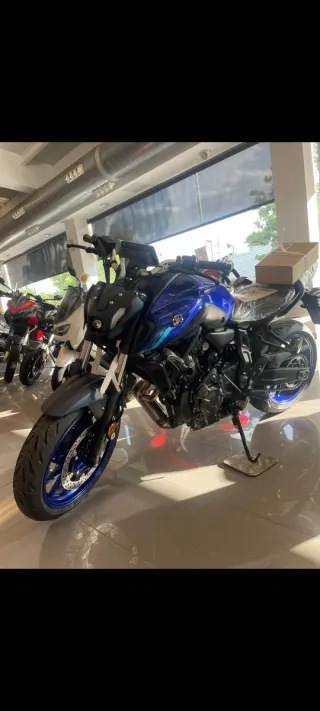 Yamaha MT-07 Azul