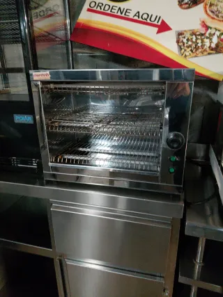 Tostadora industrial acero inoxidable