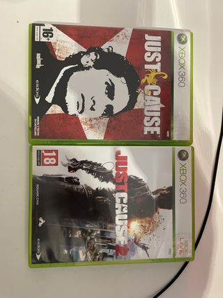 Xbox 360 Just Cause 1 y 2