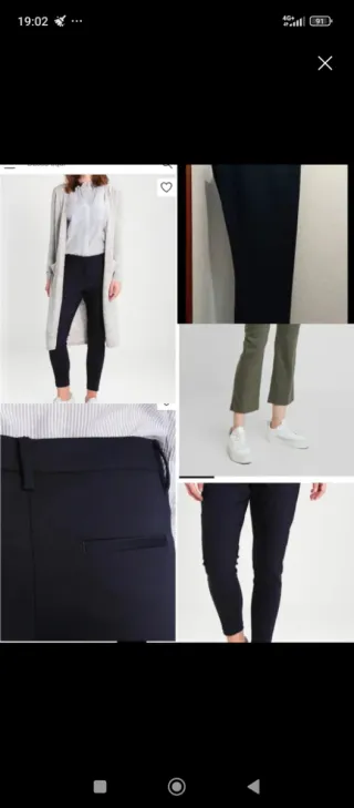 Pantalón mujer Fiveunits Azul