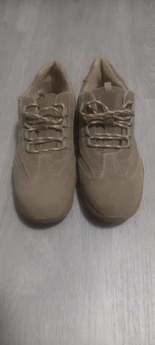 Zapatos de seguridad beige/marrón sin usar