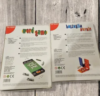Giochi da tavolo: Word Game e Battaglia Navale