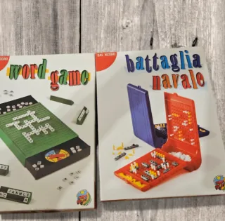 Giochi da tavolo: Word Game e Battaglia Navale