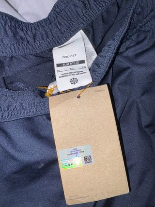 Pantalones Nike FC Barcelona Azul y Dorado