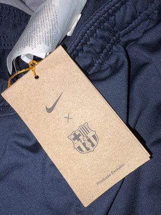 Pantalones Nike FC Barcelona Azul y Dorado