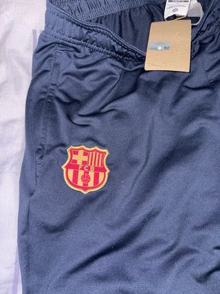 Pantalones Nike FC Barcelona Azul y Dorado