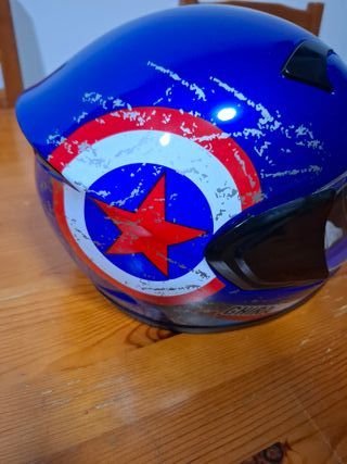 Capacete Criança Azul Estrela