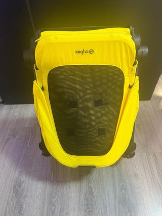 Carro de bebé Cybex mios platinum amarillo