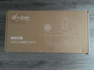 Carro de bebé Cybex mios platinum amarillo