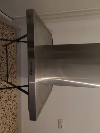 Campana extractora de acero inoxidable