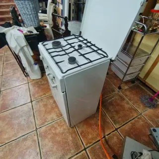 Cocina de gas butano sin horno