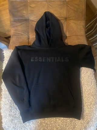 Sudadera Essentials Negra