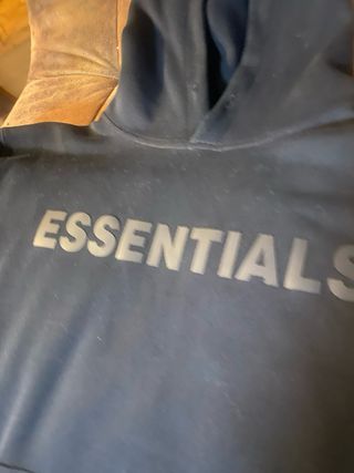 Sudadera Essentials Negra