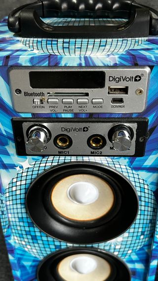 Altavoz Bluetooth Digivolt Hifi-Micrófono Karaoke