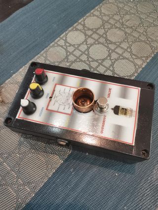 Pedal Overdrive Válvulas Guitarra Eléctrica