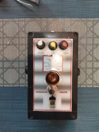 Pedal Overdrive Válvulas Guitarra Eléctrica