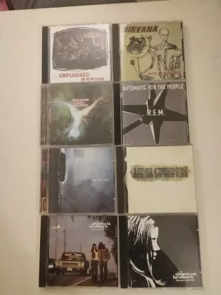 Lote 8 CD king Crimson rem Nirvana