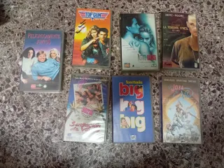 Lote 6 Películas VHS (Español)