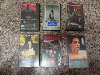 Lote 6 Películas VHS (Español)