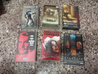 Lote 6 Películas VHS (Español)