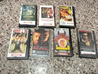 Lote 6 Películas VHS (Español)