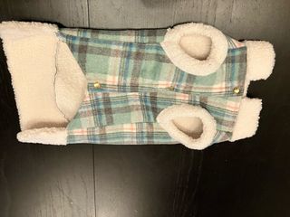 Cappotto per cani piccoli con fodera in montone