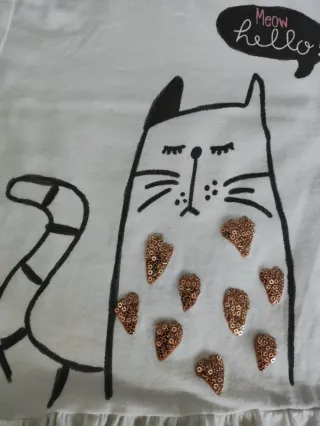 Camisola Chicco Gato 6 anos