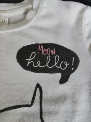 Camisola Chicco Gato 6 anos