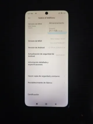 Xiaomi Redmi Note 10 5G + Cargador Nuevo