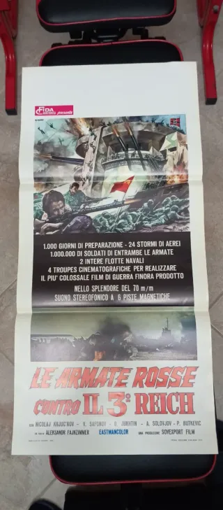 Locandina film Le Armate Rosse contro il 3 Reich
