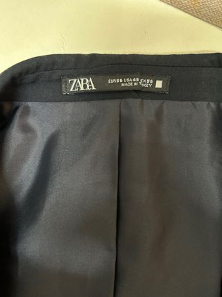 Blazer ZARA Negro Talla XXL
