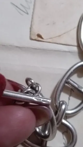 Bracciale Argento 800 Vintage Maglia Marinara