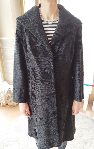 Pelliccia persiana nera