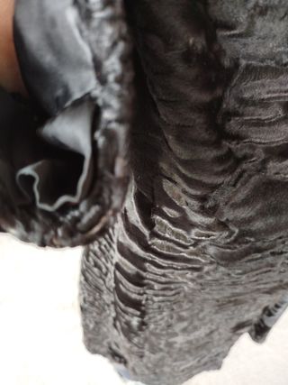 Pelliccia persiana nera