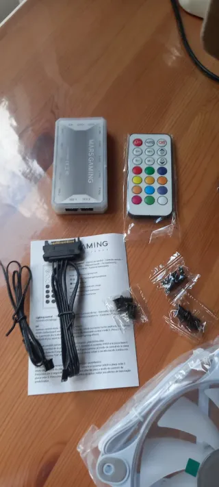 Kit Ventiladores Mars Gaming ARGB MF-3DKIT