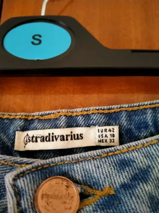 Falda vaquera Stradivarius mujer