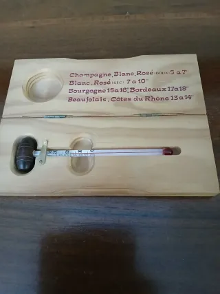 Termometro per temperatura vini francesi
