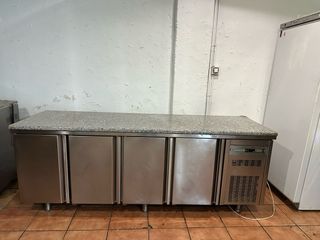 Mesa Fría Preparación Pizza CORECO