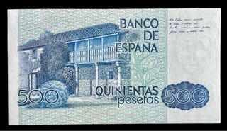 500 PESETAS 1979. SIN CIRCULAR Y SIN SERIE
