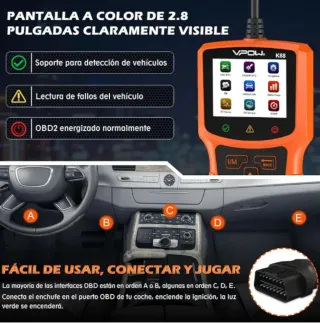 VPOW K88 Lector de Códigos OBD2