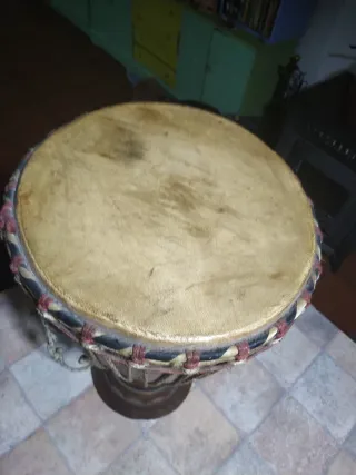Tambor Djembé africano madera