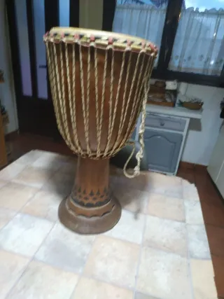 Tambor Djembé africano madera