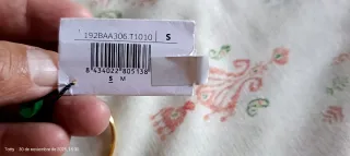 Pulsera Bimba y Lola dorada y blanca