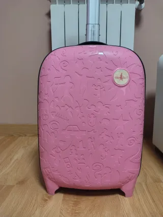 Maleta John Travel rosa