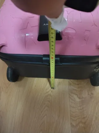 Maleta John Travel rosa