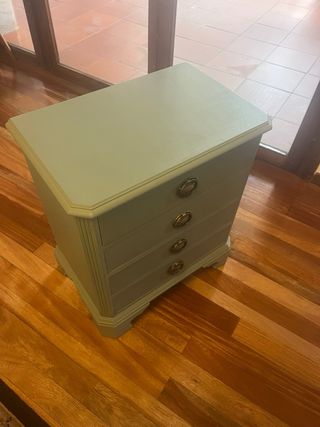 Consola antigua madera