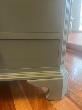 Consola antigua madera