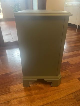 Consola antigua madera