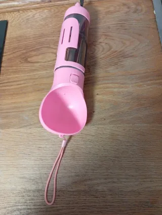 Botella Perro o Gato Multifunción Rosa