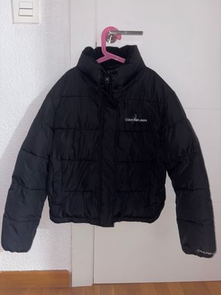 Chaqueta Calvin Klein Jeans Negra Mujer